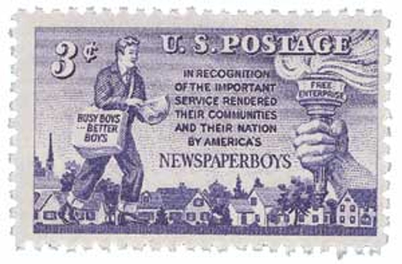 1952 3¢ Newspaper Boys