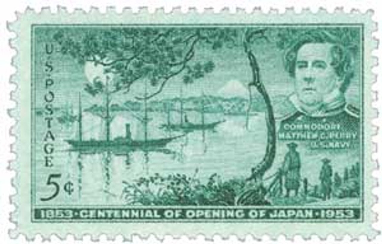 1953 5¢ Opening of Japan Centennial