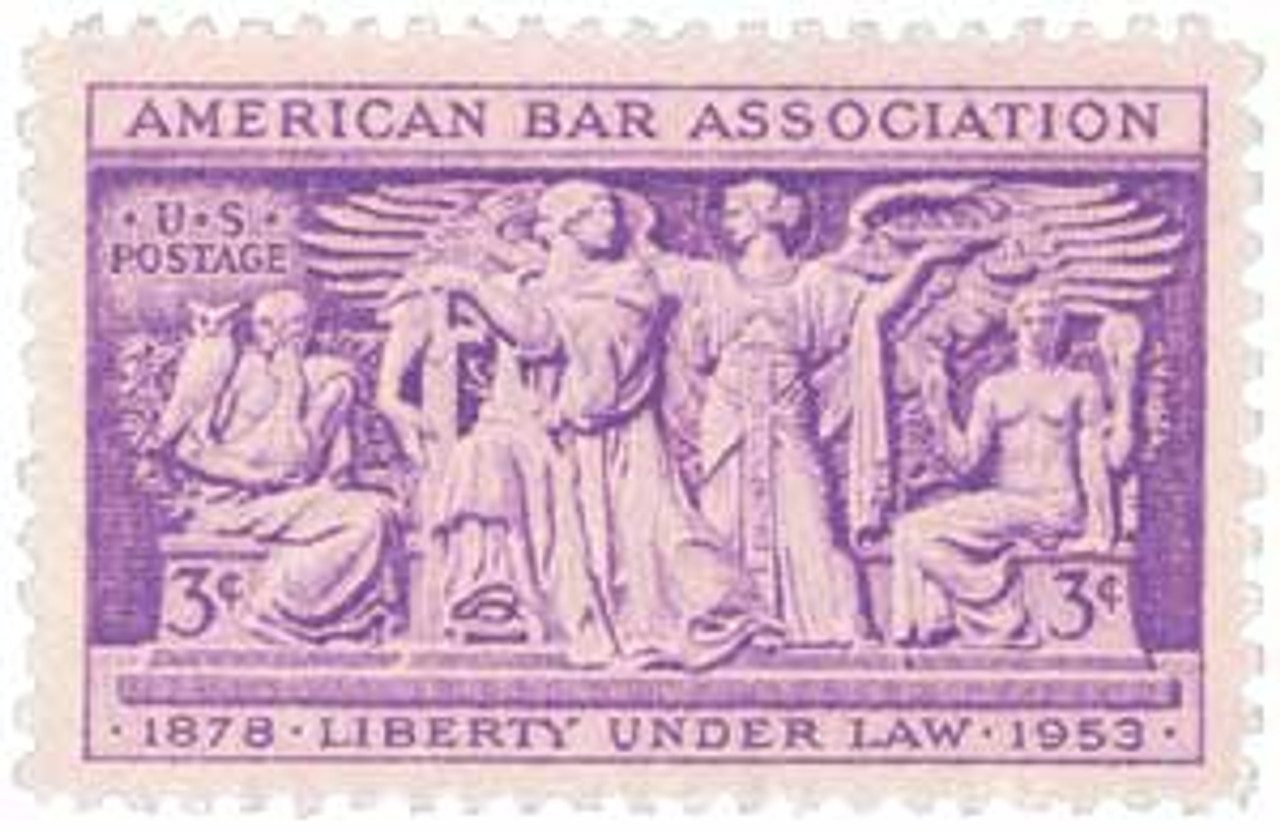 1953 3¢ American Bar Association