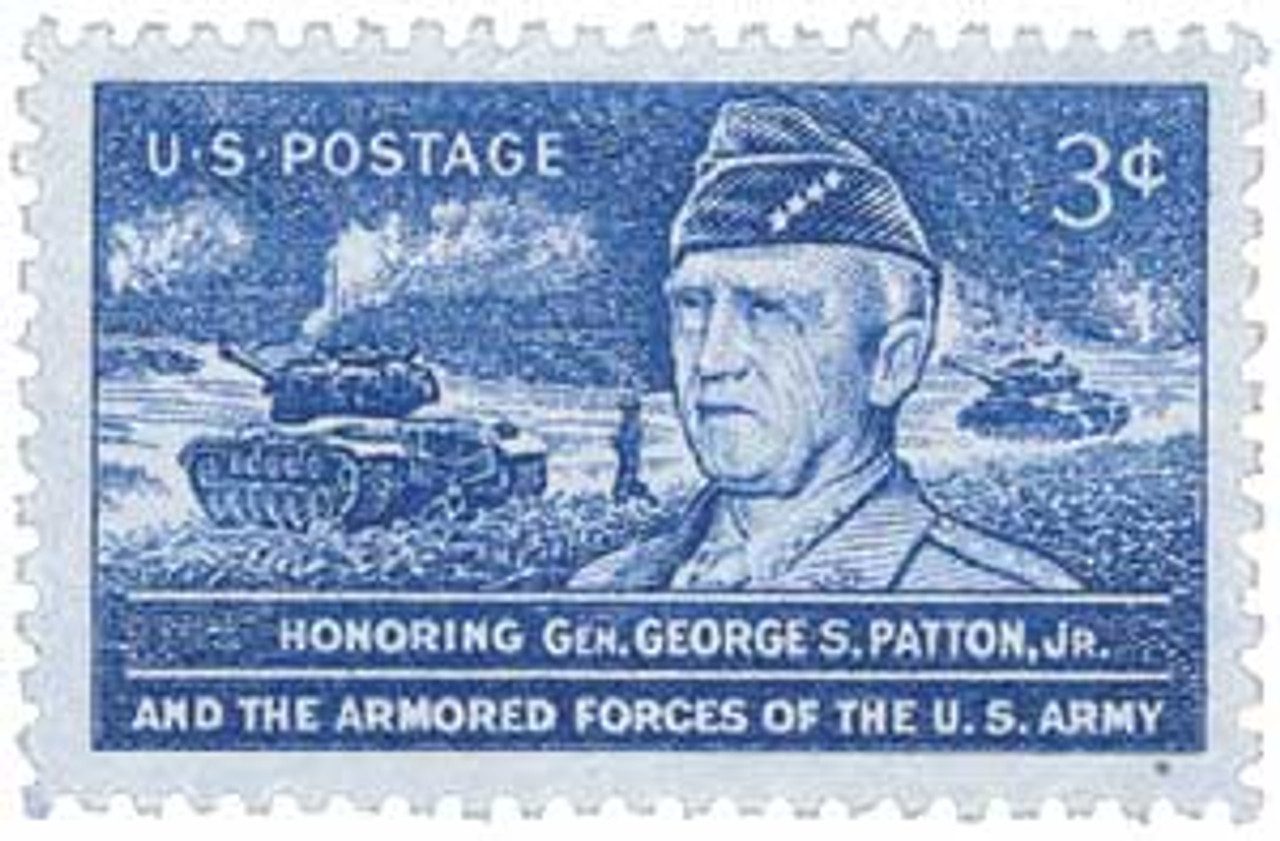 # 1026 - 1953 3¢ General George S. Patton Jr.