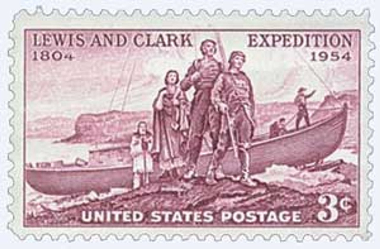 1954 3¢ Lewis and Clark Expedition
