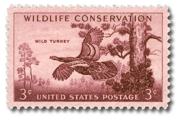#1077
1956 3c Wild Turkey