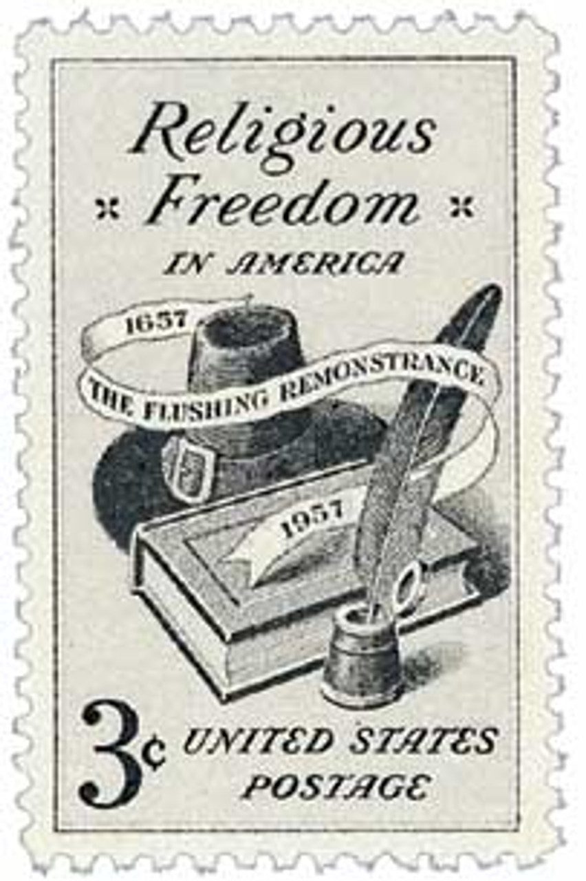 1957 3¢ Religious Freedom