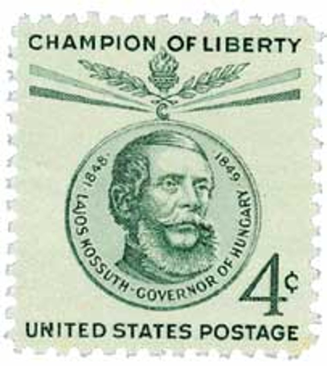 1958 4¢ Lajos Kossuth