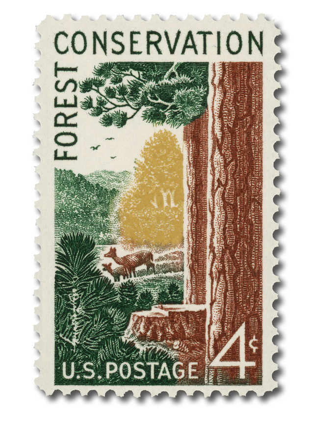 #1122
1958 4c Forest Conservation