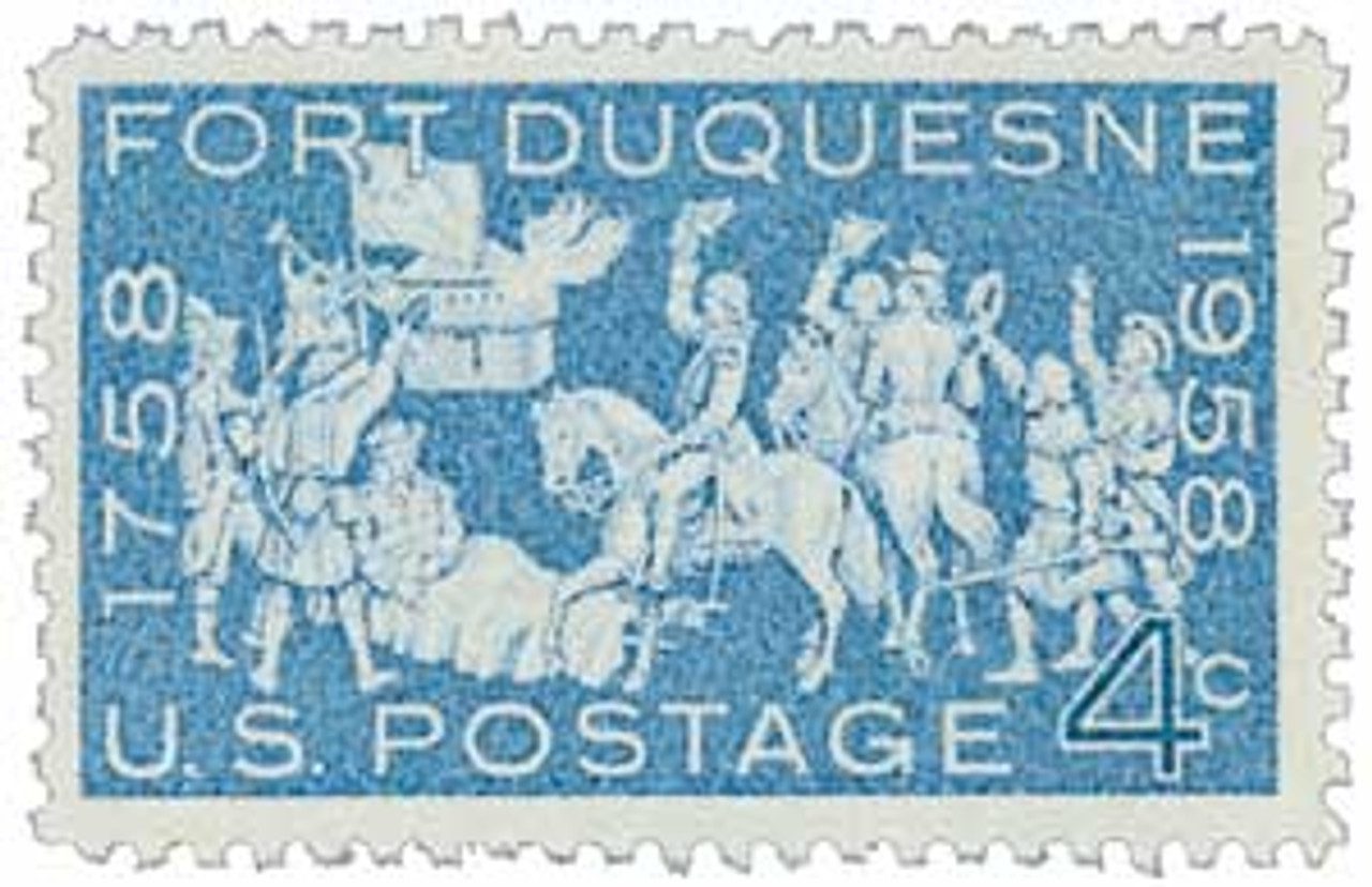 # 1123 - 1958 4¢ Fort Duquesne
