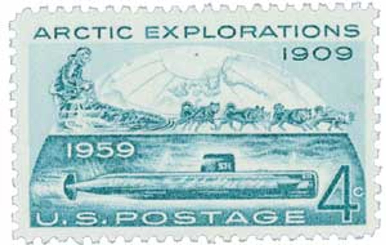 # 1128 - 1959 4¢ Arctic Explorations