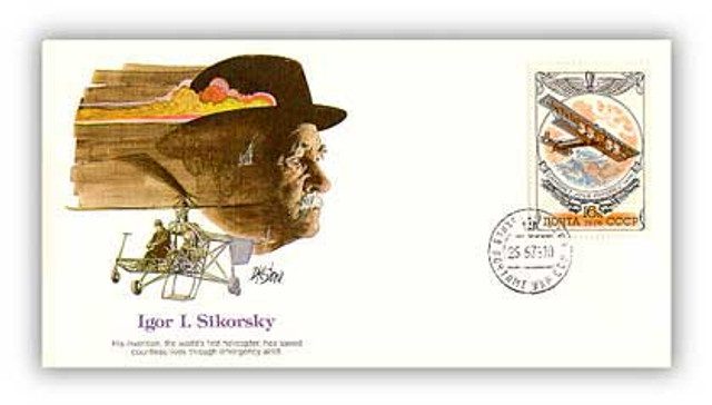 #113253 - 1999 Igor Sikorsky Pioneer of Flight Set
