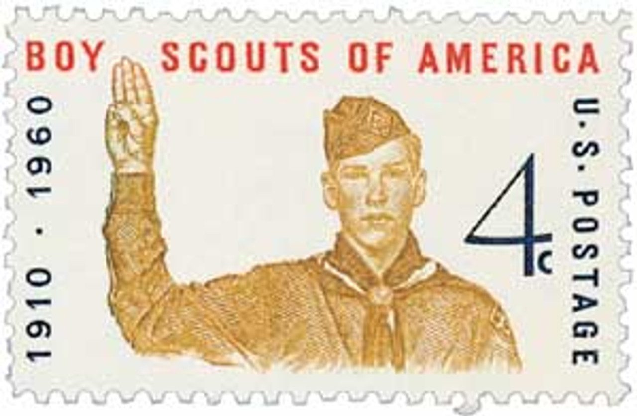 # 1145 - 1960 4c Boy Scouts of America