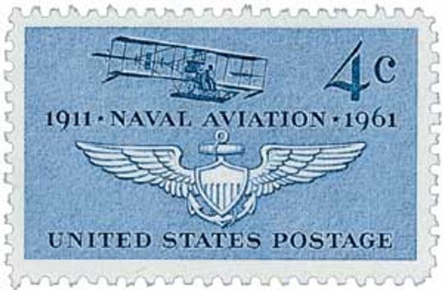 #1185 - 1961 4c Naval Aviation