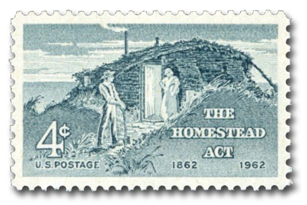 #1198 - 1962 4c Homestead Act