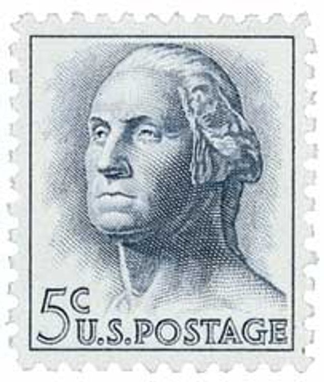 #1213 - 1962 5c George Washington