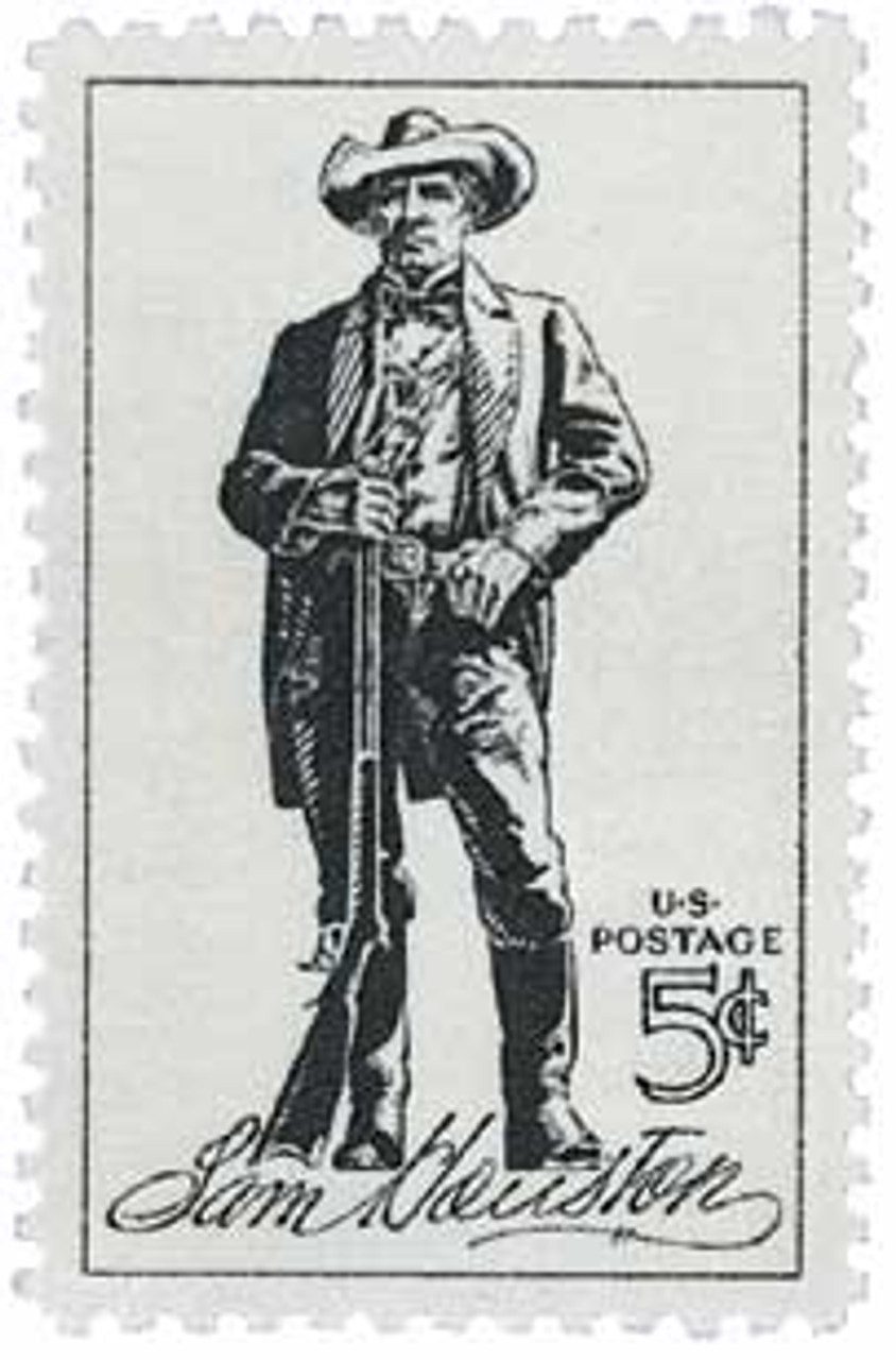 1964 5¢ Sam Houston