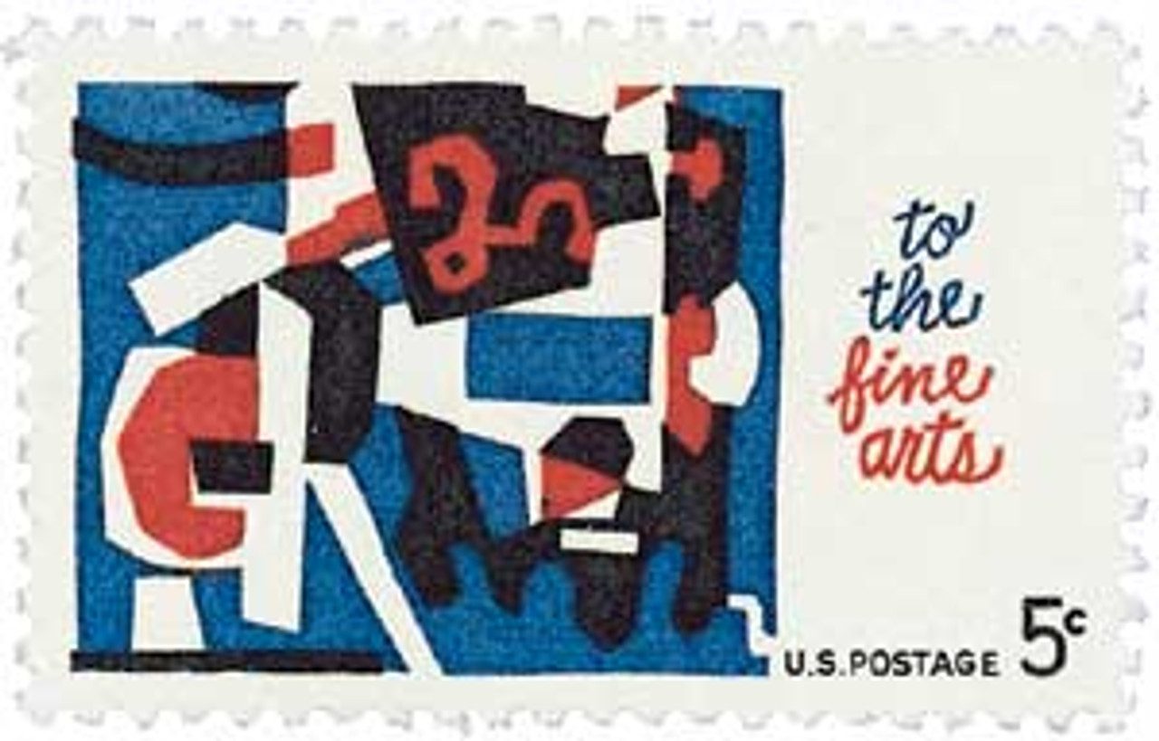 # 1259 - 1964 5c Fine Arts