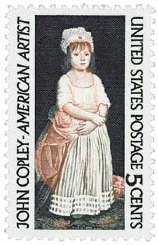 #1273 - 1965 5c John Singleton Copley