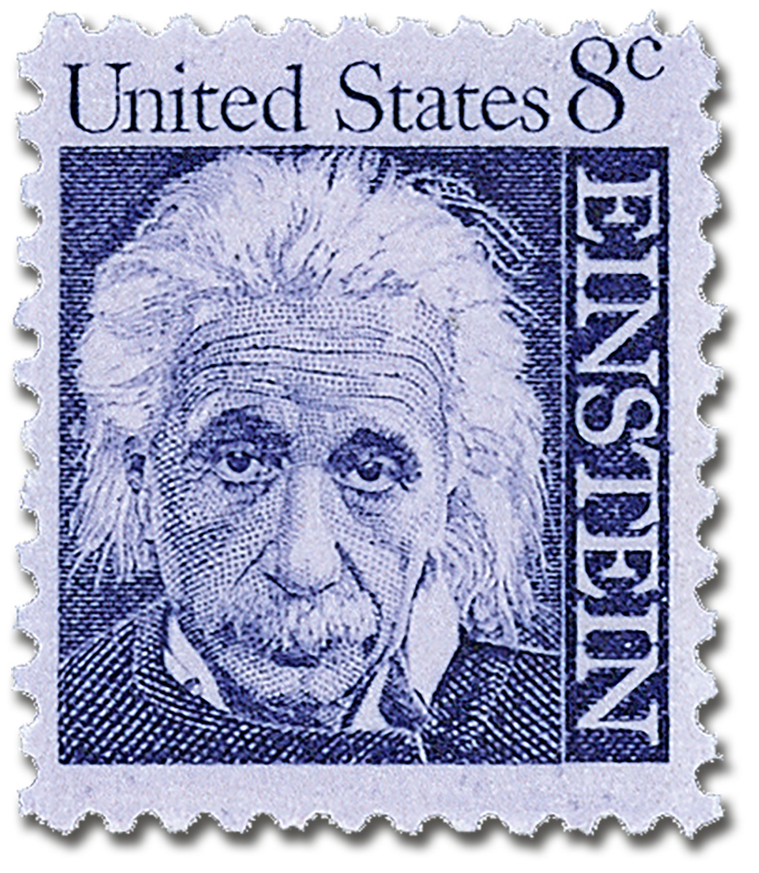 #1285
1966 8c Prominent Americans: Albert Einstein