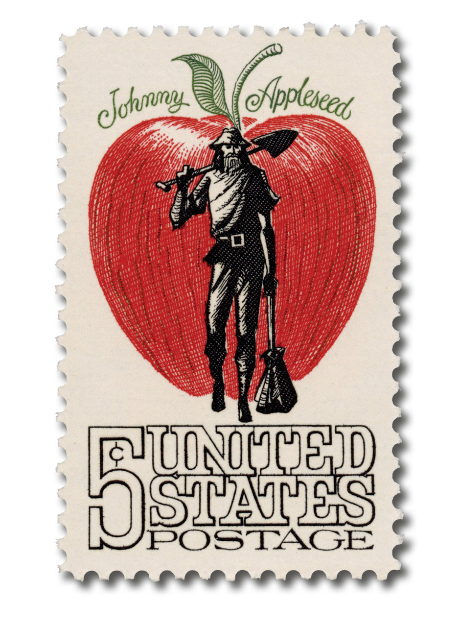 #1317
1966 5c Johnny Appleseed