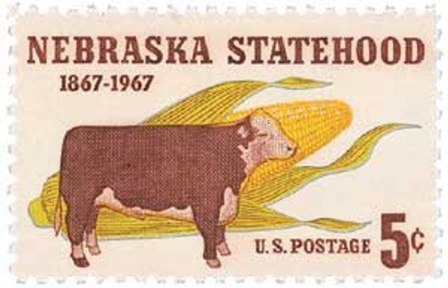 #1328 - 1967 5c Nebraska Statehood