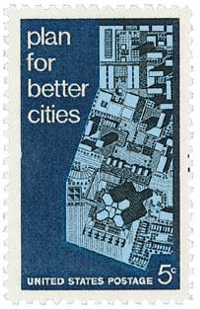 #1333 - 1967 5c Urban Planning