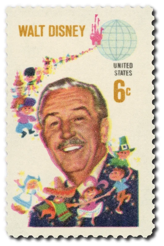#1355
1968 6c Walt Disney