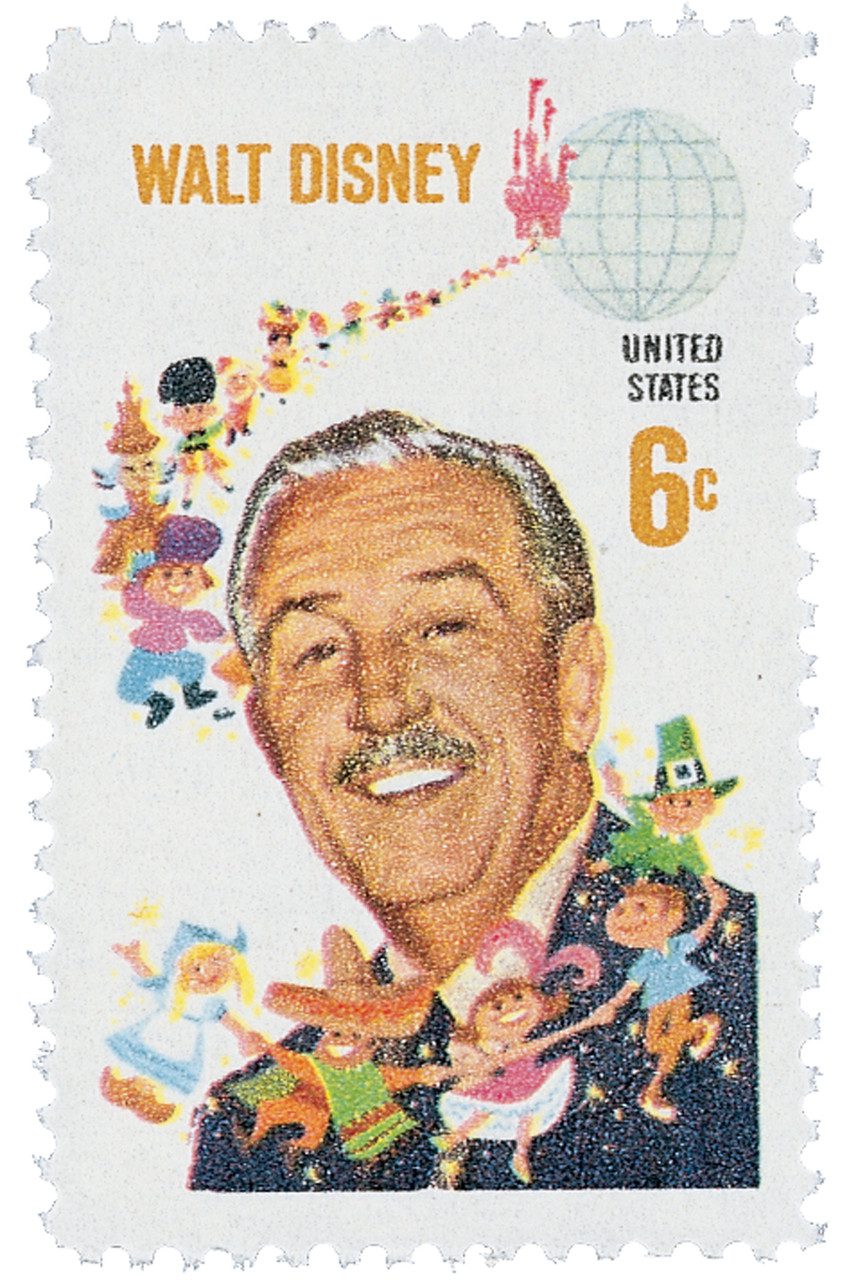 # 1355 - 1968 6c Walt Disney