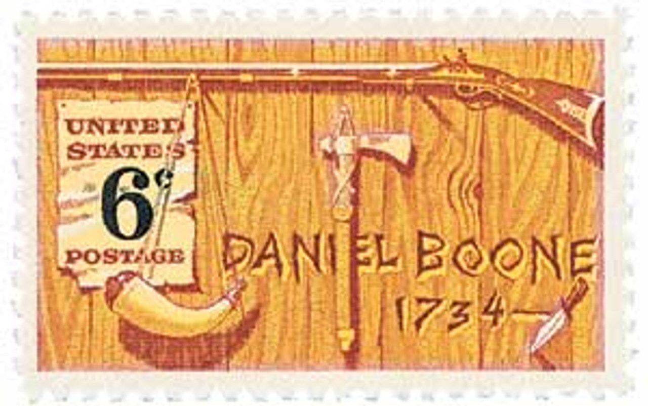 1968 6c Daniel Boone