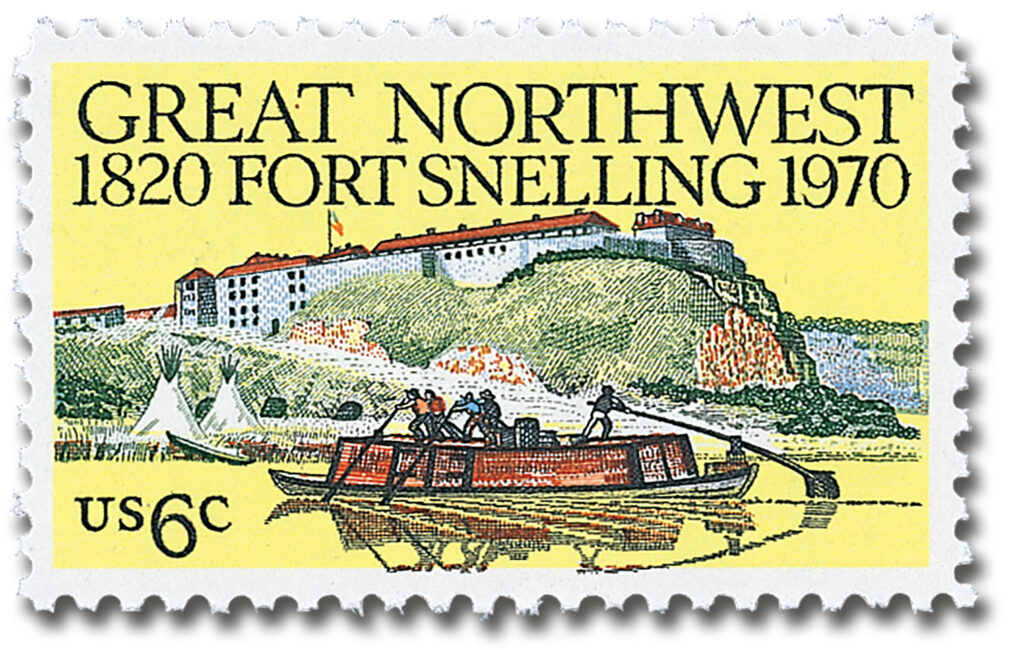 #1409
1970 6c Fort Snelling