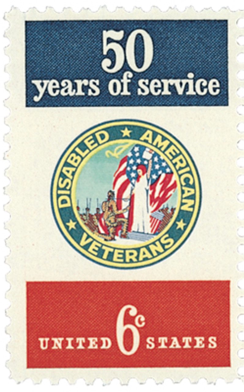 1970 6c Disabled American Veterans