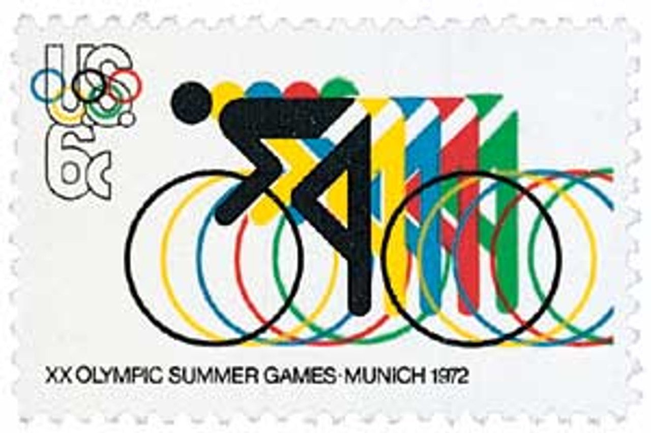 1972 6¢ 20th Summer Olympic Games