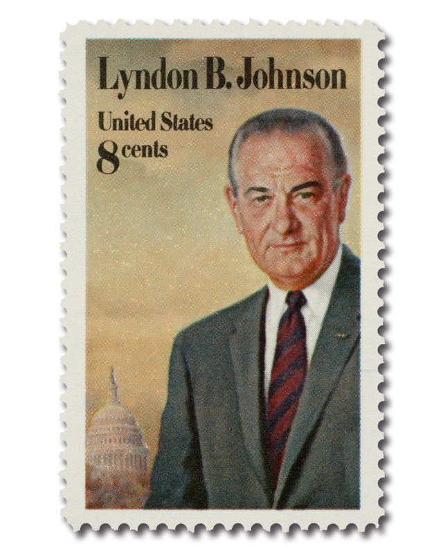 #1503
1973 8c Lyndon B. Johnson