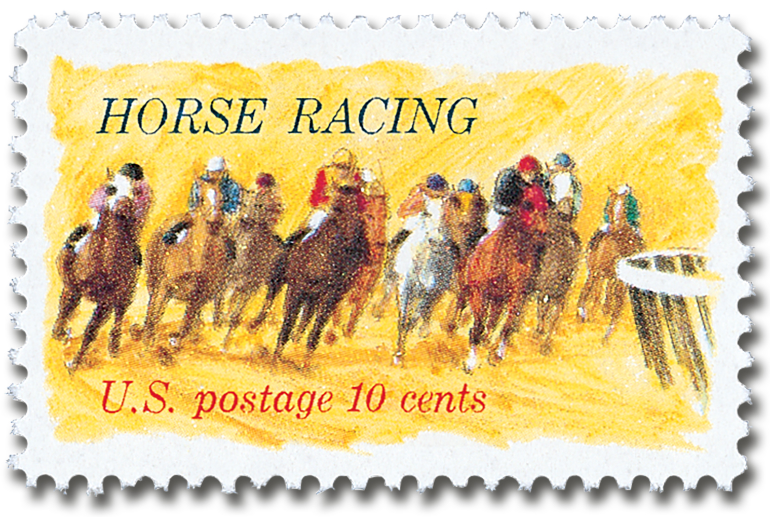 #1528
1974 10c Horse Racing