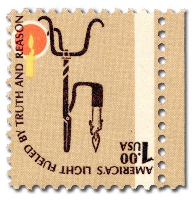 #1610c
1979 $1 Americana Series - Rush Lamp CIA Invert