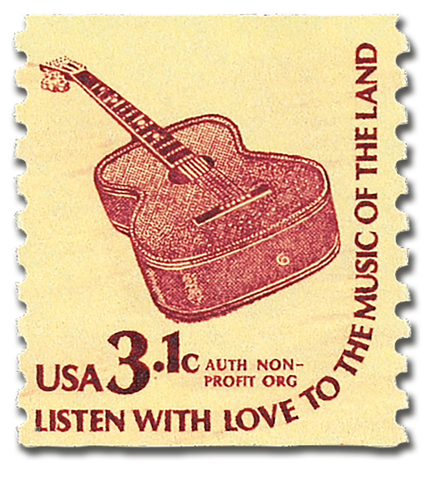 #1613 1979 3.1c Americana Series: Guitar