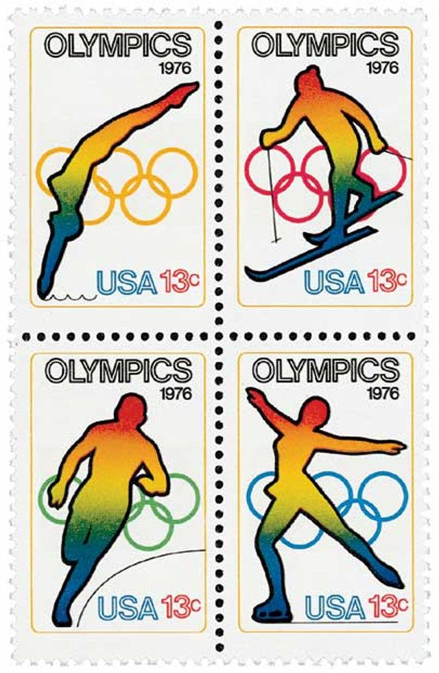 #1695-98 - 1976 13c Olympic Games
