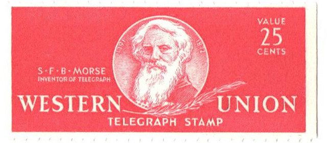 #16T103 - 1940 25c bright carmine