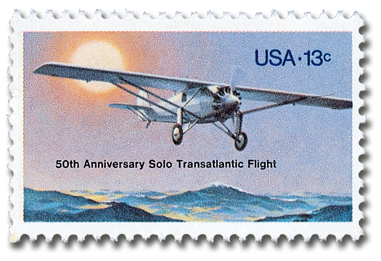 #1710
1977 13c Lindbergh Flight-50th Anniversary