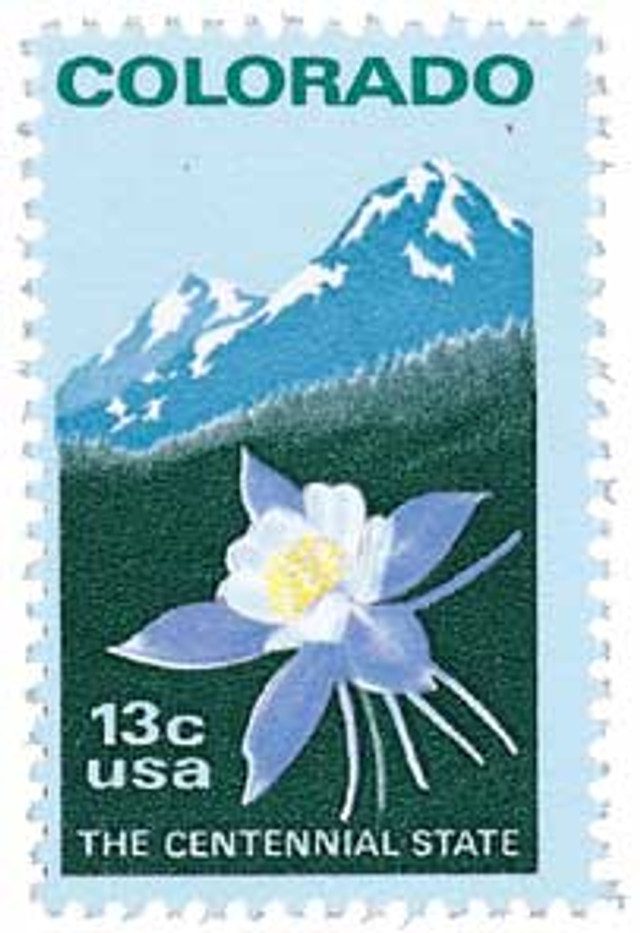 #1711 - 1977 13c Colorado Statehood