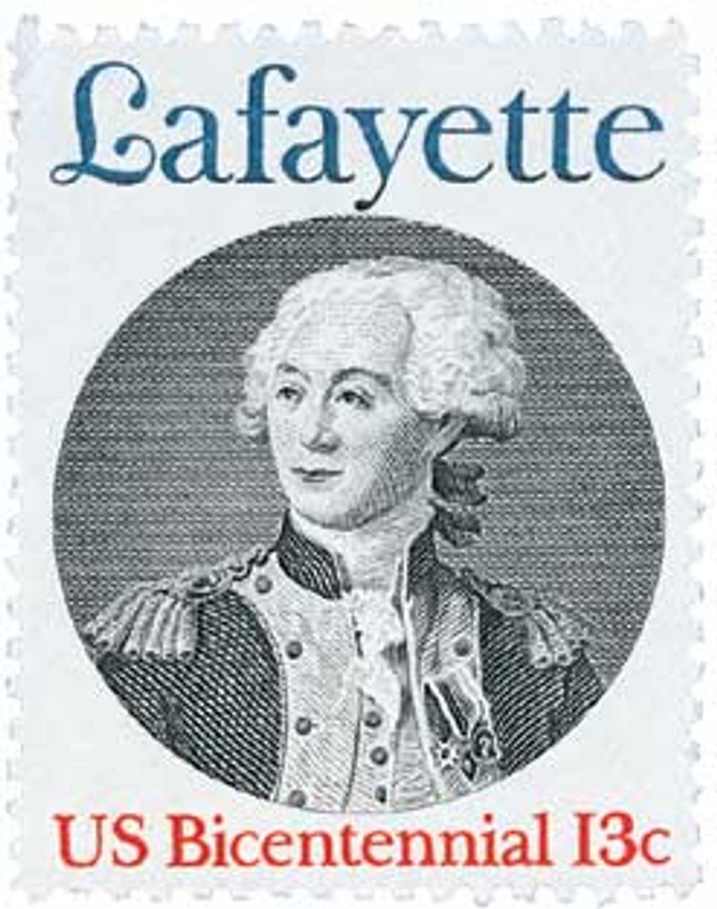 1977 13¢ Marquis de Lafayette