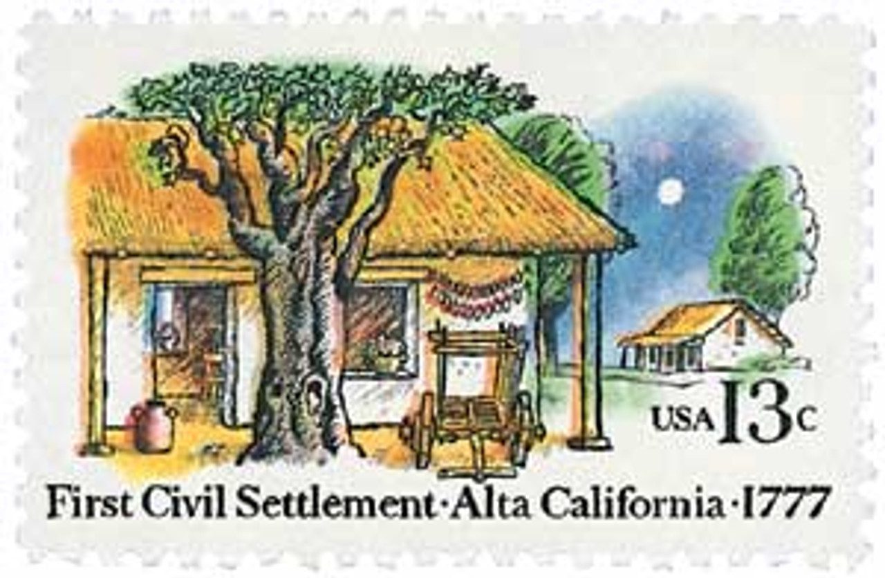 1977 13¢ First Civil Settlement: Alta, California