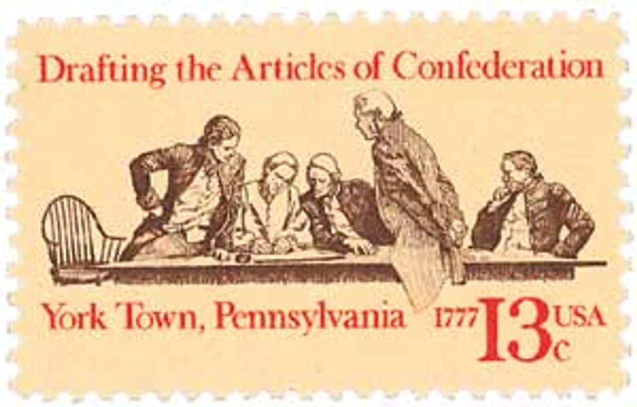 # 1726 - 1977 13c Articles of Confederation