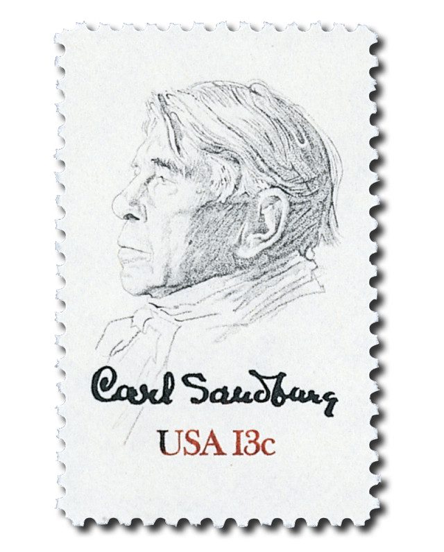 #1731 - 1978 13c Carl Sandburg