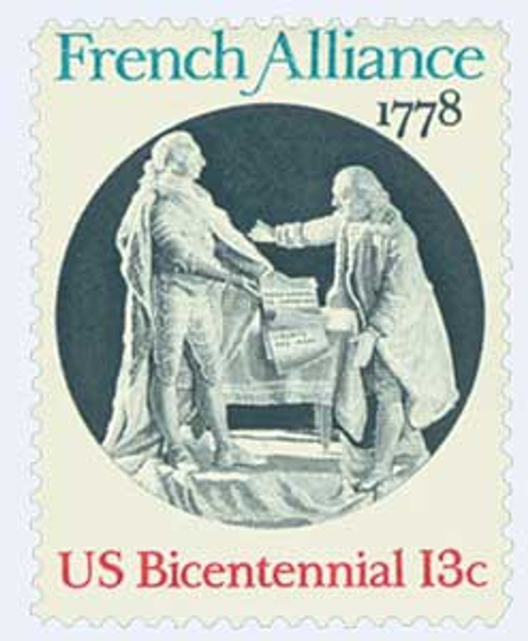 # 1753 - 1978 13c French Alliance
