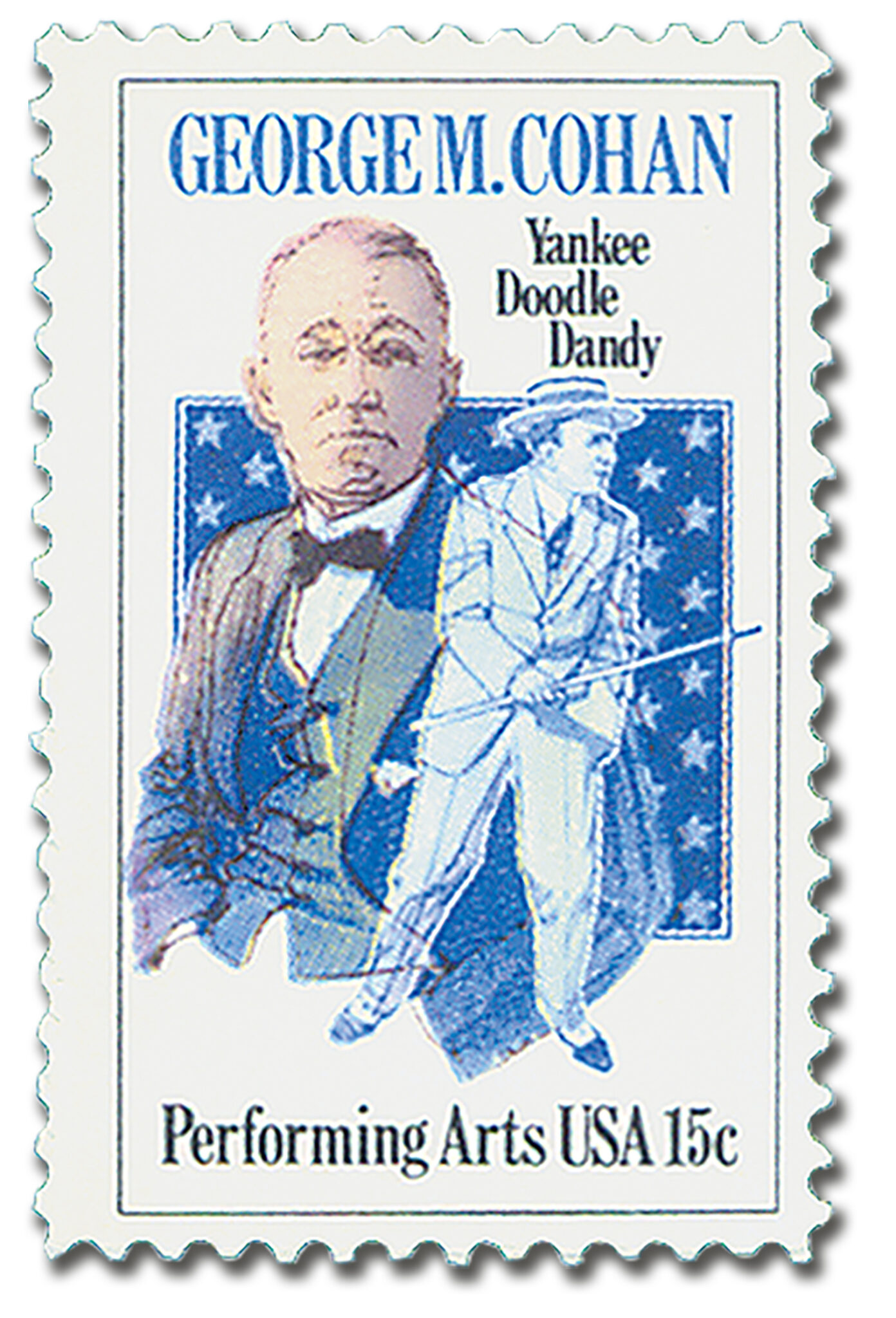 #1756 - 1978 15c Performing Arts: George M. Cohan