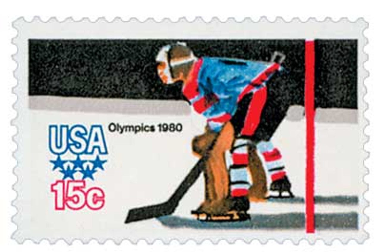 # 1798 - 1980 15c Winter Olympics: Hockey