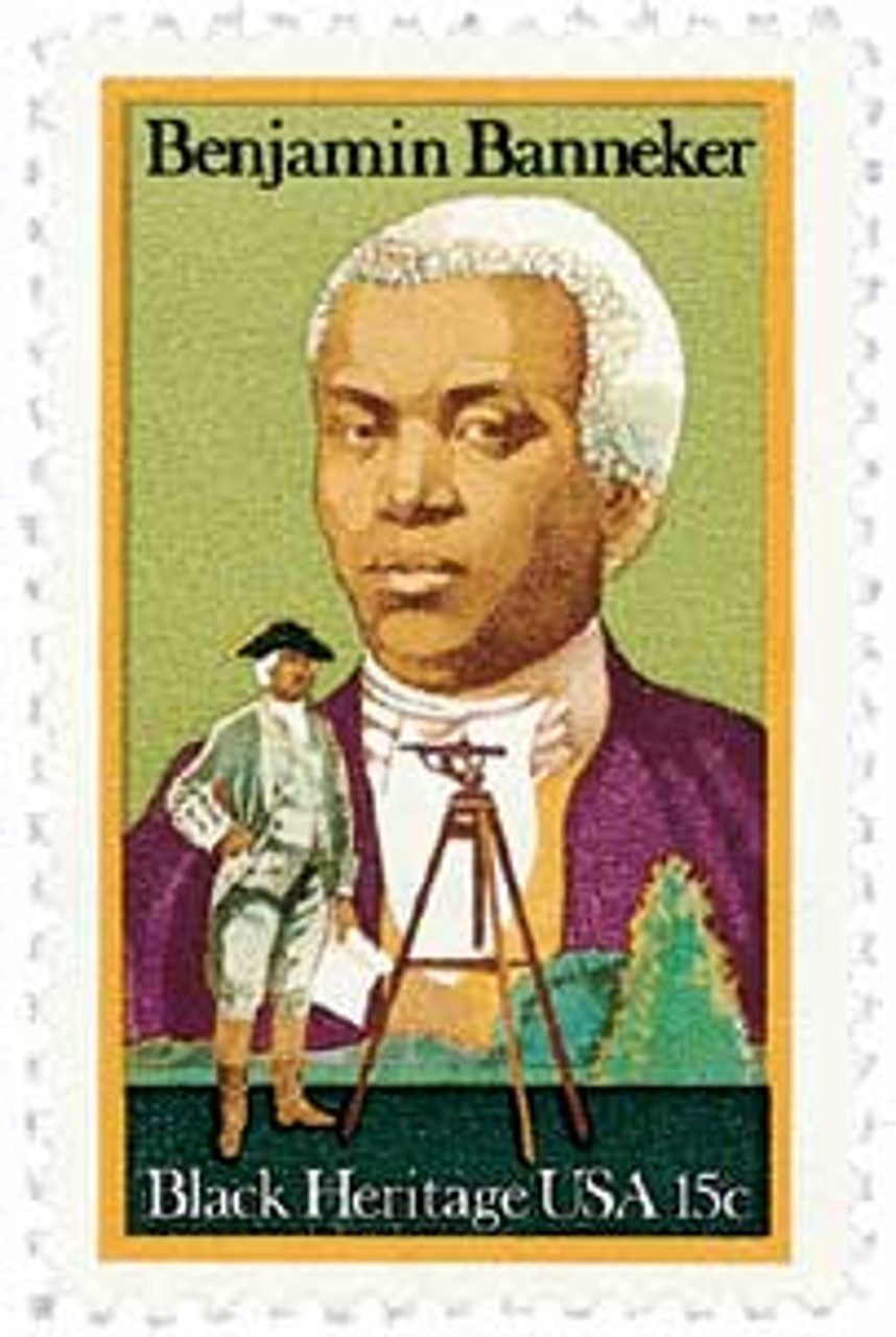 # 1804 - 1980 15c Black Heritage: Benjamin Banneker