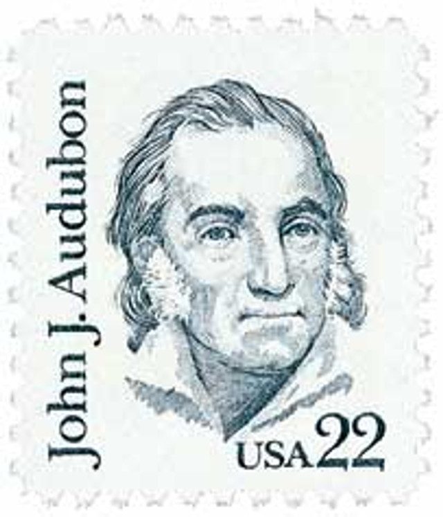 #1863 - 1985 22c Great Americans: John J. Audubon