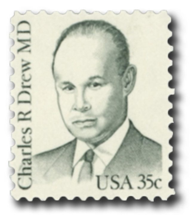 #1865 - 1981 35c Great Americans: Charles R. Drew, M.D.