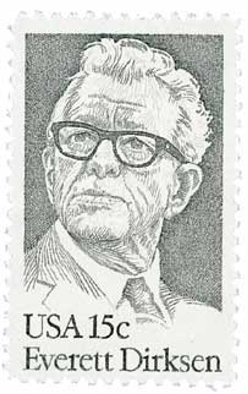 # 1874 - 1981 15c Everett Dirksen