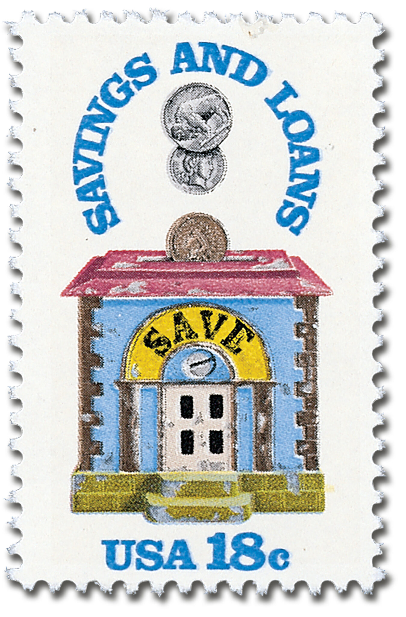 #1911
1981 18c Savings & Loan Sesquicentennial