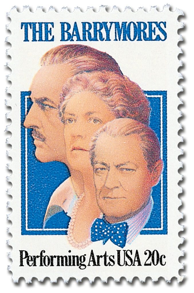 #2012 - 1982 20c Performing Arts: The Barrymores